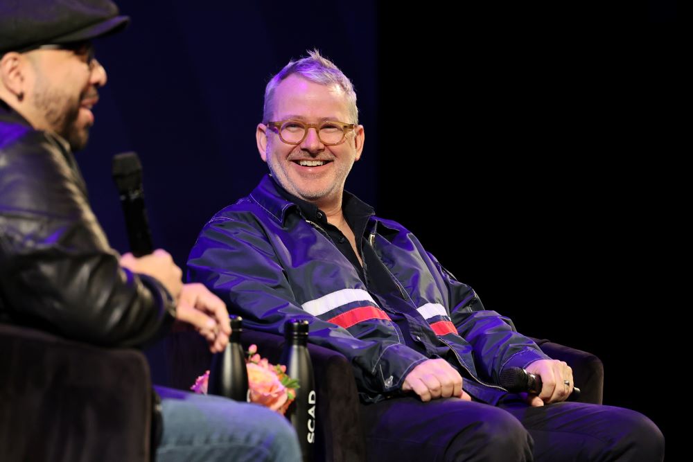 two men on stage