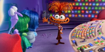 an orange creature with spikey hair and big eyes