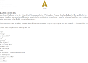 Podcast: A Reaction to the Shorts Shortlist with ShortStick’s Brandon MacMurray