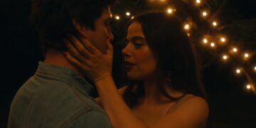 logan lerman and molly gordon in oh, hi!