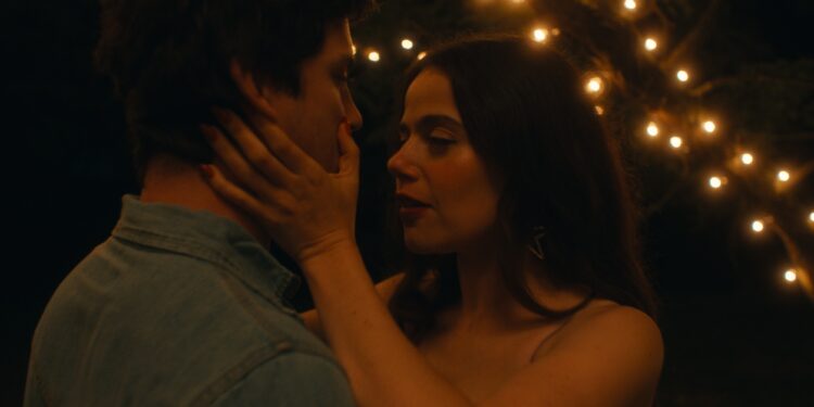 logan lerman and molly gordon in oh, hi!