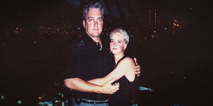 Amy Bradley and her father