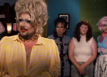 Martini Bear, Michelle Malentina, Lauren Kitchen and Wicken Taylor in Brooke H. Cellars' THE CRAMPS_ A Period Piece