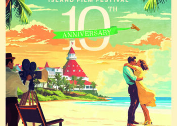 coronado island film festival poster for 2025