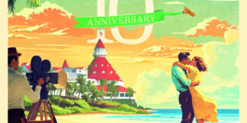 coronado island film festival poster for 2025