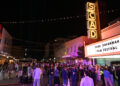 guests attend the block party for the scad savannah film festival