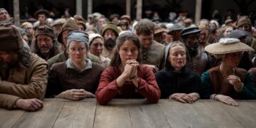 jessie buckley in hamnet