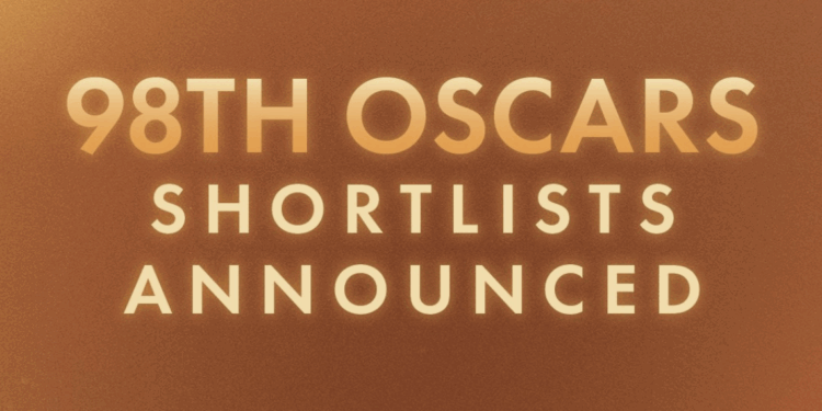 Academy Announces Shortlists in 12 Categories