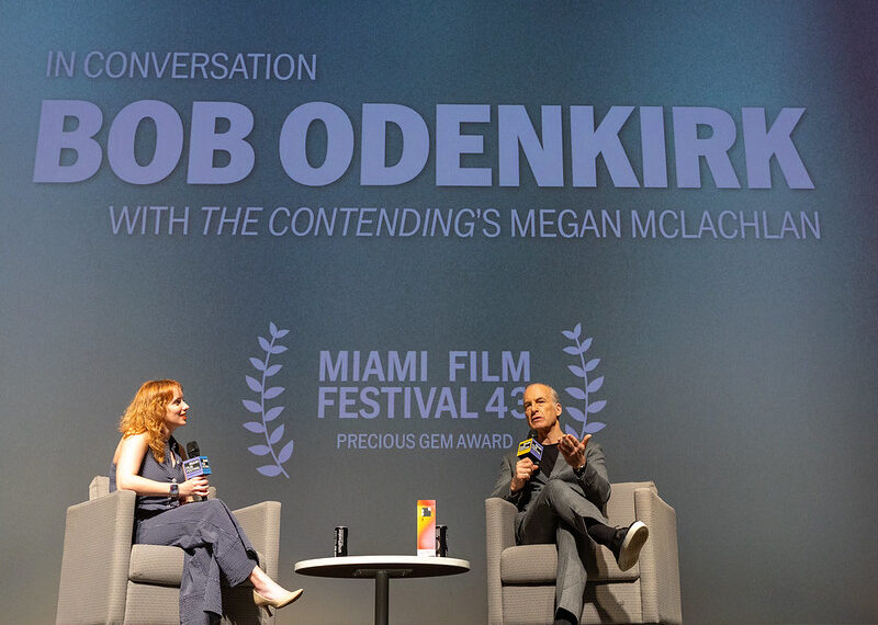 bob odenkirk q&A with megan mclachlan at miami film festival