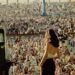 lilith fair doc image features paula cole looking out over crowd