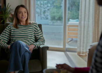 ‘Shrinking:’ Christa Miller On Liz’s Season 3 Journey, Teasing Season 4 & Emmy Love, Finally? [VIDEO]