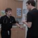 gerran howell in a scene from The Pitt with Patrick Ball