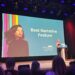 Katherine LaNasa announces the Best Narrative Feature at the 12th Annual Bentonville Film Festival
