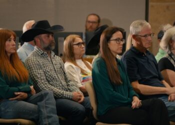 yogurt shop murders documentary director captures the press conference in photo