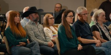 yogurt shop murders documentary director captures the press conference in photo
