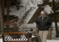 benjaman kyle documentary follows an amnesiac, pictured in a hat in snowy colorado