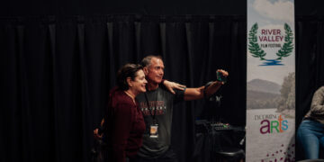 sean young and paul perez at river valley film festival