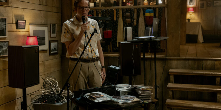 jeff hiller djs songs in episode 4 of widow's bay