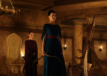 anne hathaway as penelope in the odyssey