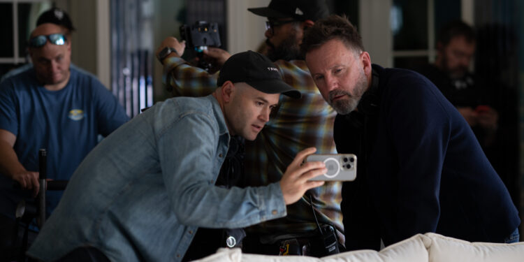 cinematographer doug emmett works on set of Furious on Hulu