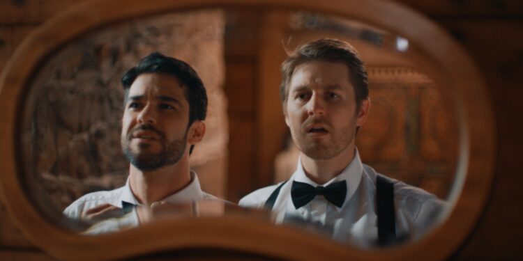 Reed Arnold On Wearing 4 Hats For Clever Rom-Com ‘Do Us Part’ [VIDEO]